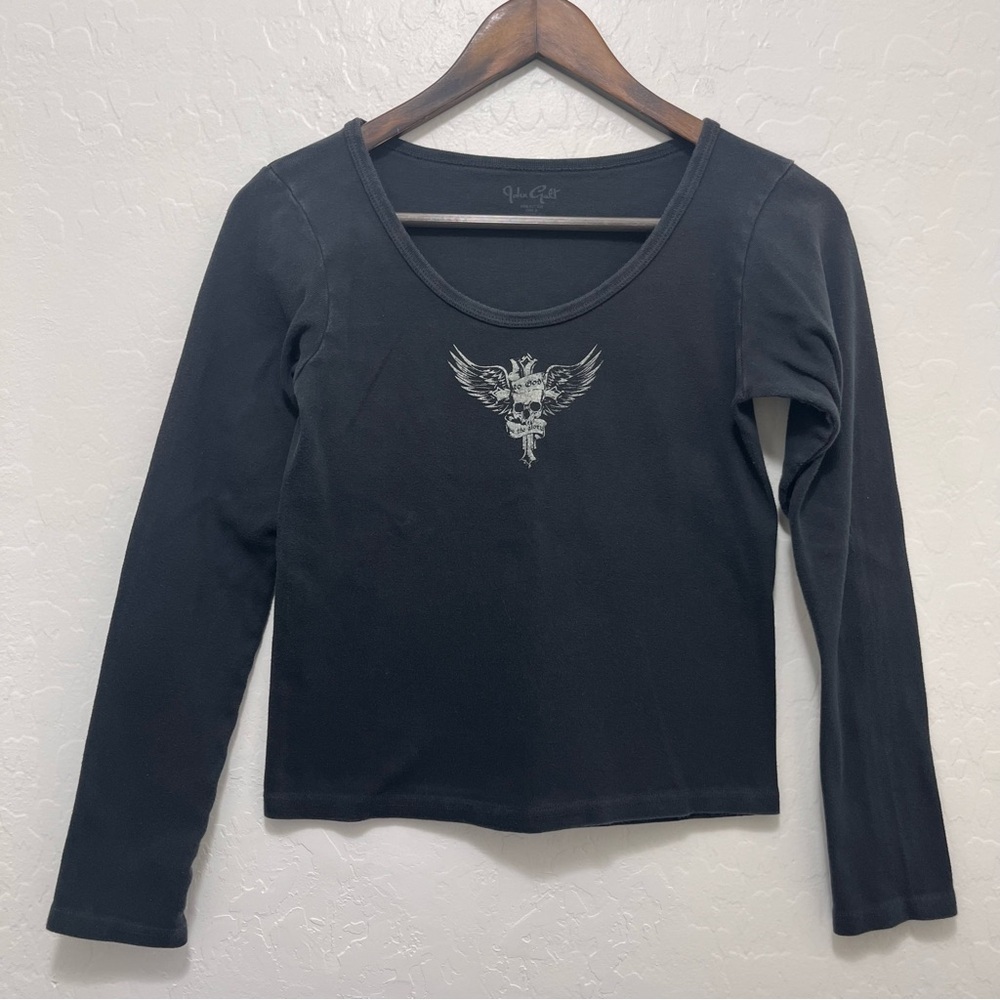 John Galt Skeleton Long Sleeve Shirt